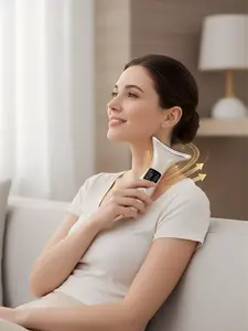 Premium Neck Lifting Beauty Device, Advanced EMS Microcurrent & Heat Therapy for Anti-Aging, Firms, Tightens & Smooths Neck Skin, Reduces Fine Lines, Ergonomic Design, USB Rechargeable Skincare Tool