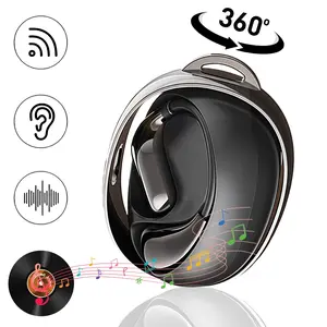 Open Ear Headphones , Noise Cancelling Calls, IP65 Waterproof Sweatproof Dustproof, Bluetooth 5.4 Wireless Earphone TWS Earbuds, Ideal for Running and Workouts