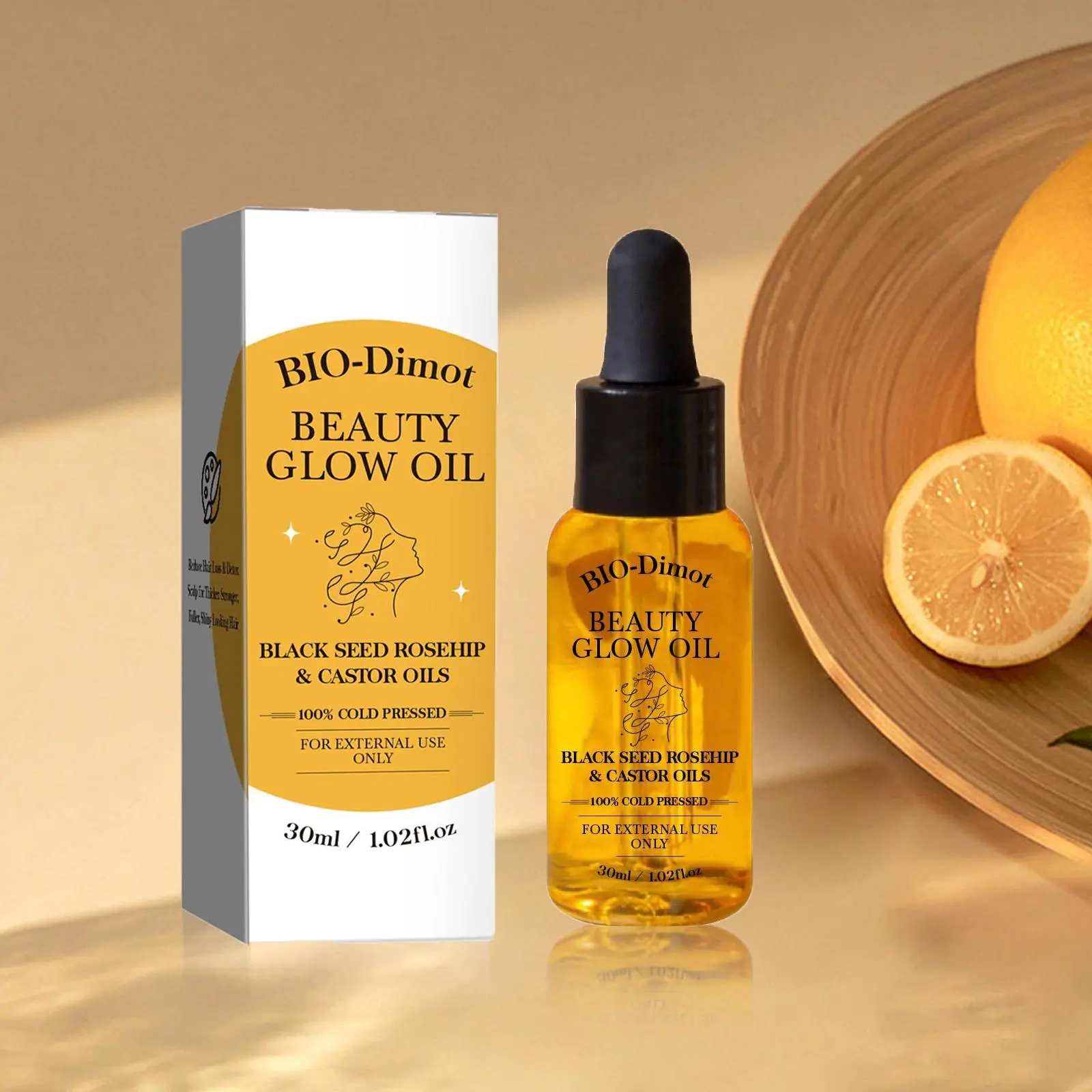 Black Seed Oil & Rosehip Oil & Castor Oil, Organic Cold Pressed Facial Moisturizer Serum, Fade Dark Spots, Fading Dark Spot, Dark Spot Brightening, Dark Spot Corrector, Hydrating, Natural Skincare Fortifying Hydrates Skin Moisturizing Beauty Glow Oil