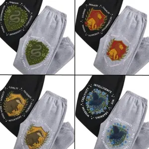 Wizard House Sweatpants, Magic School Inspirational Sweatpants, Wizard School Sweatpants, Universal Vacation Pants DCM