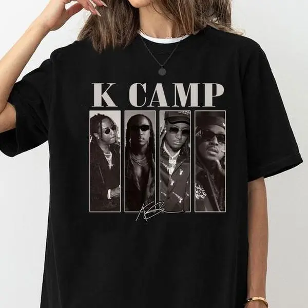 Vintage K Camp Graphic Shirt, K Camp Merch, K Camp Tshirt, K Camp Concert, Kiss 6 Tour Outfit, Unisex Cotton Shirt, Hiphop Tee, Graphic Tshirts