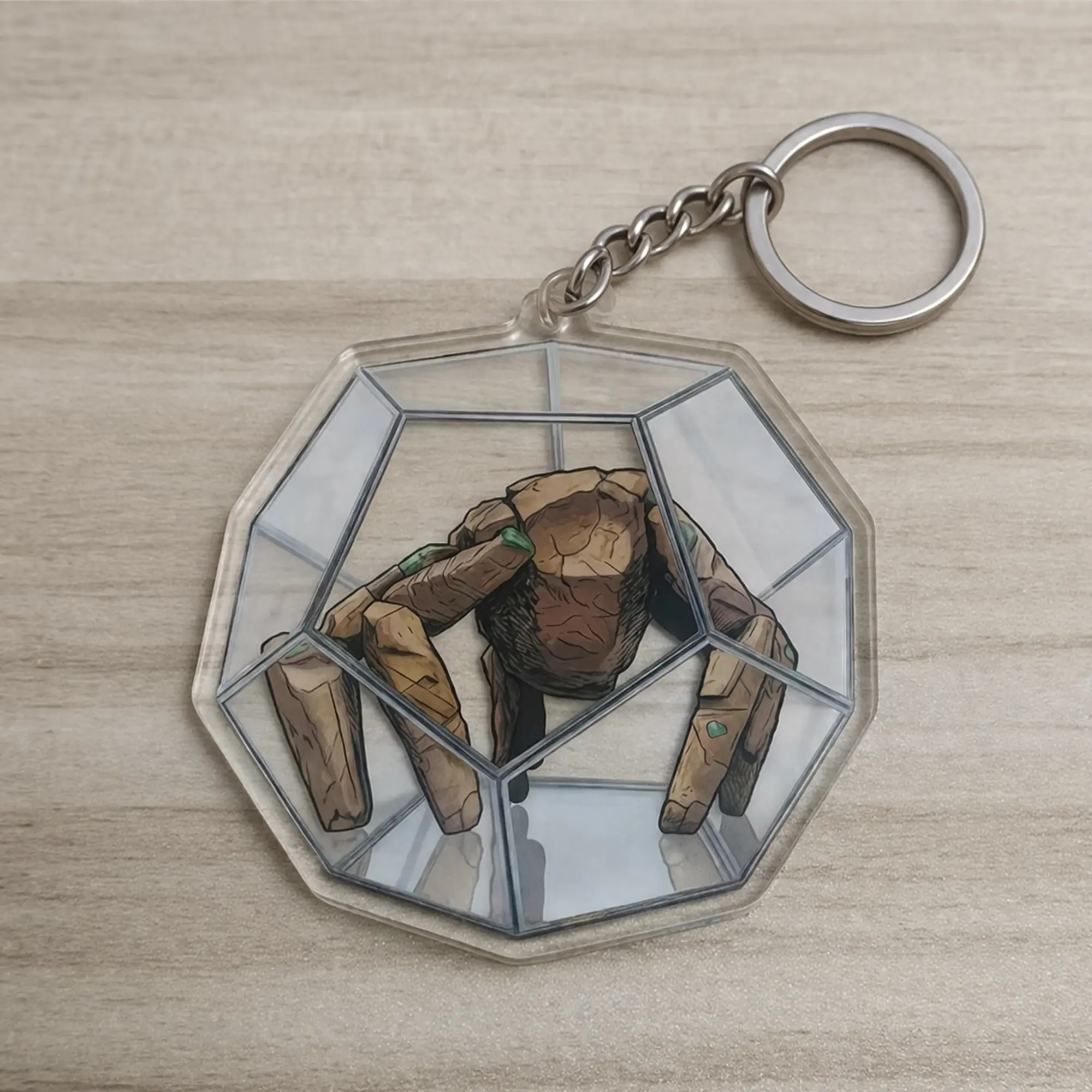 Project Hail Mary Acrylic Keychains, Rocky Keychains, Amaze fan art, Mini Grace Figurine