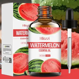 Watermelon Essential Oil 100ML Hypoallergenic Moisturizing Jojoba Carrier Oil for Nail and Hair Massage, Diffuser, Humidifier, Suitable for Men and Women, Lightweight Care