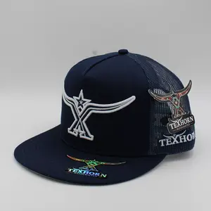 TEXHORN CAP STYLE DALLAS NAVY BLUE