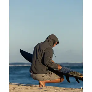 Waterman Departure Zip Sweatshirt - Phantom Heather