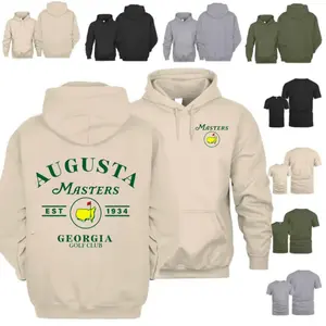 2026 Masters Golf Tournament Hoodie | Vintage Championship Golf Typography With Classic Tournament Fan Graphic | Trendy Graphic Gift Style With Retro Golf Lover Weekend Aesthetic | Unisex Long Sleeve Pullover Shirt