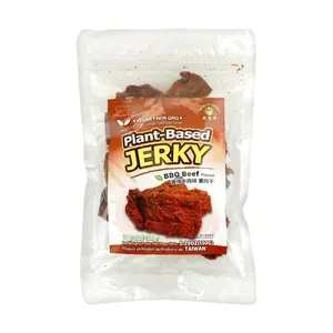 MONG LEE SHANG Vegan Beef Jerky - Savory Roasted Flavor, 150g Pack, Vegetarian Snack for Adults & Kids