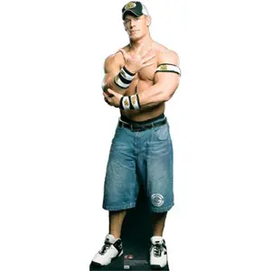 212 MAIN Advanced Graphics 740 John Cena Life-Size Cardboard Stand-Up, Room Decor, Collectible Gift