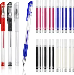 8 Pcs Heat Erasable Pens for Fabric with 64 Refills, Fabric Marking Pens for Sewing, Quilting, Embroidery, Dressmaking, Tailors Sewing Chalk Pencils COIDEA
