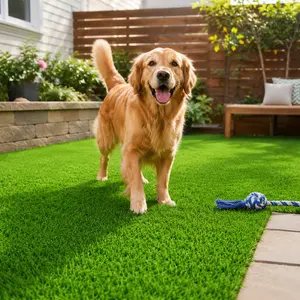 7*20FT-3*32FT 10 sizes Low Maintenance Artificial Grass Turf, Pet Safe Realistic Fake Grass for Dogs & Kids, 0.78in Thick Dense Synthetic Lawn for Backyards, Gardens, Balconies, Patios, No Mowing Waterproof UV Resistant Easy Install Cuttable Outdoor Decor