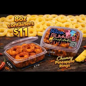 Enchilosos Gummies - Pineapple Flavored Gummy Rings Snack
