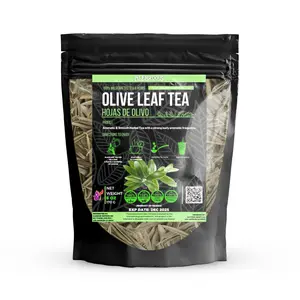 Alebrixes | Olive Leaf Herbal Tea (6oz)| Premium Quality Whole Olive Leaf Tea | Te Hojas De Olivo - Olea Europaea | Wildcrafted.