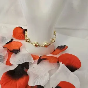 Manilla de mujer oro laminado de 14k