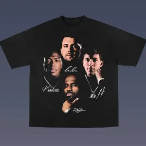 Luka James Austin Rui Vintage Tee, LAKER T-Shirt, Unisex Basketball Shirt, Hip Hop Graphic Tees, Gifts Shirt, Menswear Womenswear Streetwear
