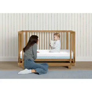 Ionic Breathe Crib and Toddler Mattress with Cloud Core