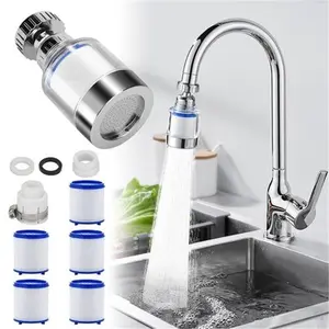 Faucet Water Filter Tap Filtration Kitchen Sink Mount Purifier System 360°Rotate
