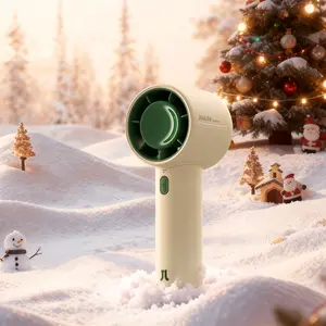 JISULIFE Handheld Fan Life10 Portable Rechargeable Fan Up to 22H Working 5 Speeds Mini fan Ideal for Christmas Birthday Travel Concert Gift for Women Men Teens Kids