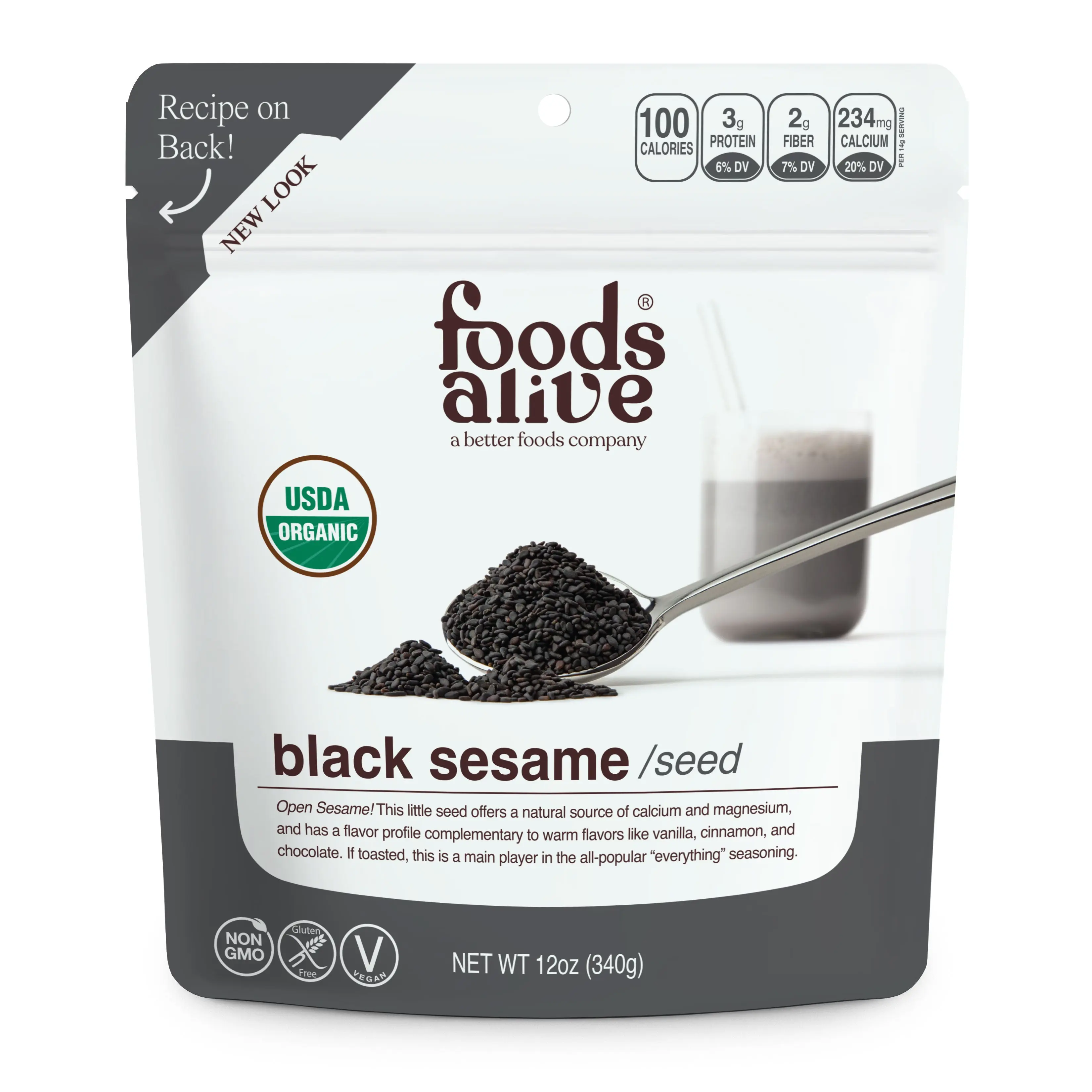 organic black sesame seed organic black sesame seed