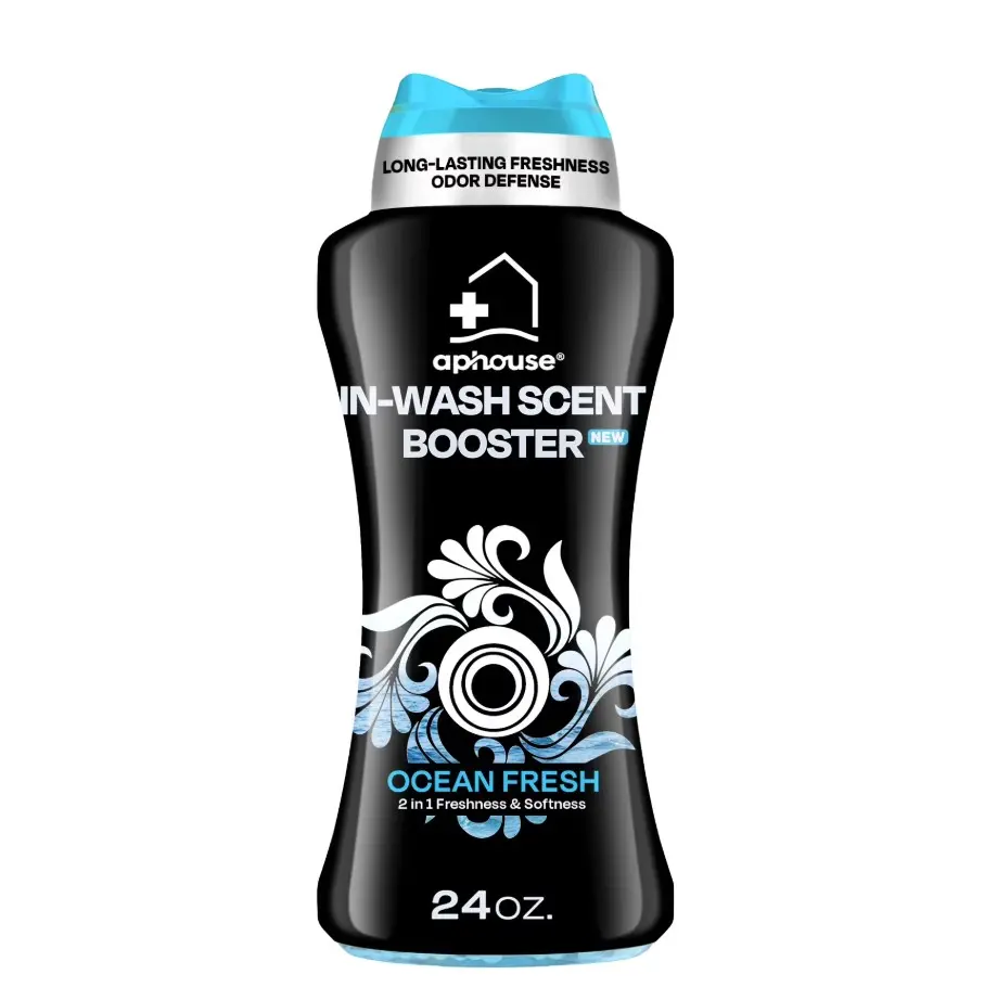 Scent Booster Laundry Pellets, 24 oz, 2 in 1 Wash Additive for Fabric Softness & Long-Lasting Ocean Fresh Fragrance, For All Washing Machines, Single, Yes, None