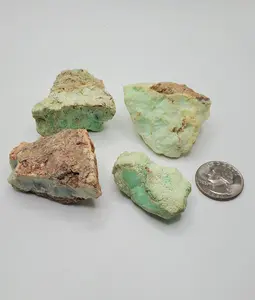 Chrysoprase Crystal: Raw Gemstone Piece (1-1.5in)