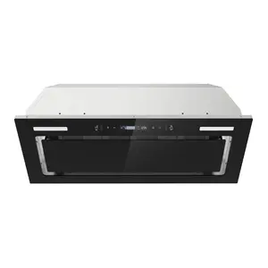 Range Hood Insert 30 Inch 800CFM Gesture & Touch Control Built-in Vent Hood, Mesh Filters Recirculating Kitchen Ventilation Stove Exhaust Fan YYB1670T Steel Led Durable Household Items