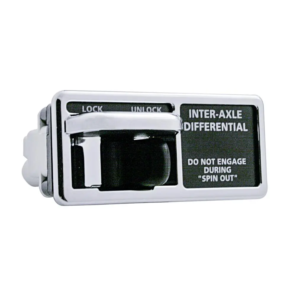 (3) Chrome Toggle Switch Trim for Freightliner - Old Style