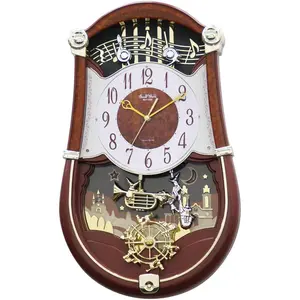 Rhythm Clocks "Concerto Entertainer II" Musical Motion Clock