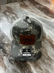 Richardson 112 Trucker Hat – Camo TitleX Archery Patch