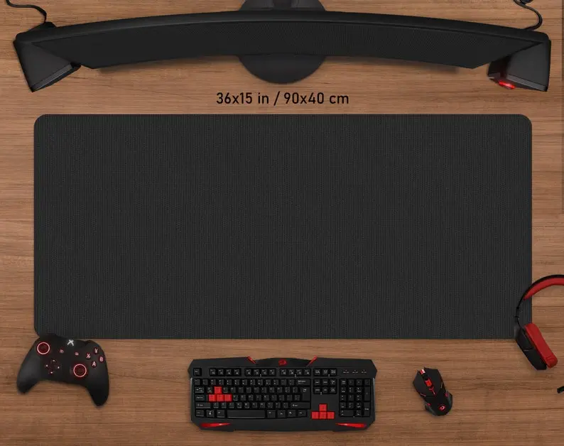 Custom Desk Mat Gaming Mousepad, Personalized photo print, xxl xl large LED RGB customizable deskmat, extra large mouse pad gift for gamers, Desk Mat Gifts