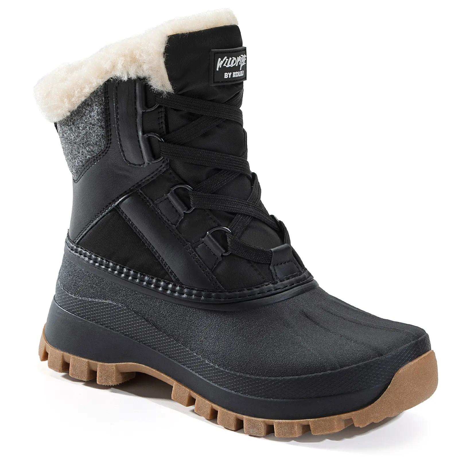 KOLILI Women's Winter Snow Boots Anti-Slip Fashion Duck Warm Snow Boots Fashionable and Versatile Outdoor Hiking Boots summerwins tiktokshopbacktoschool