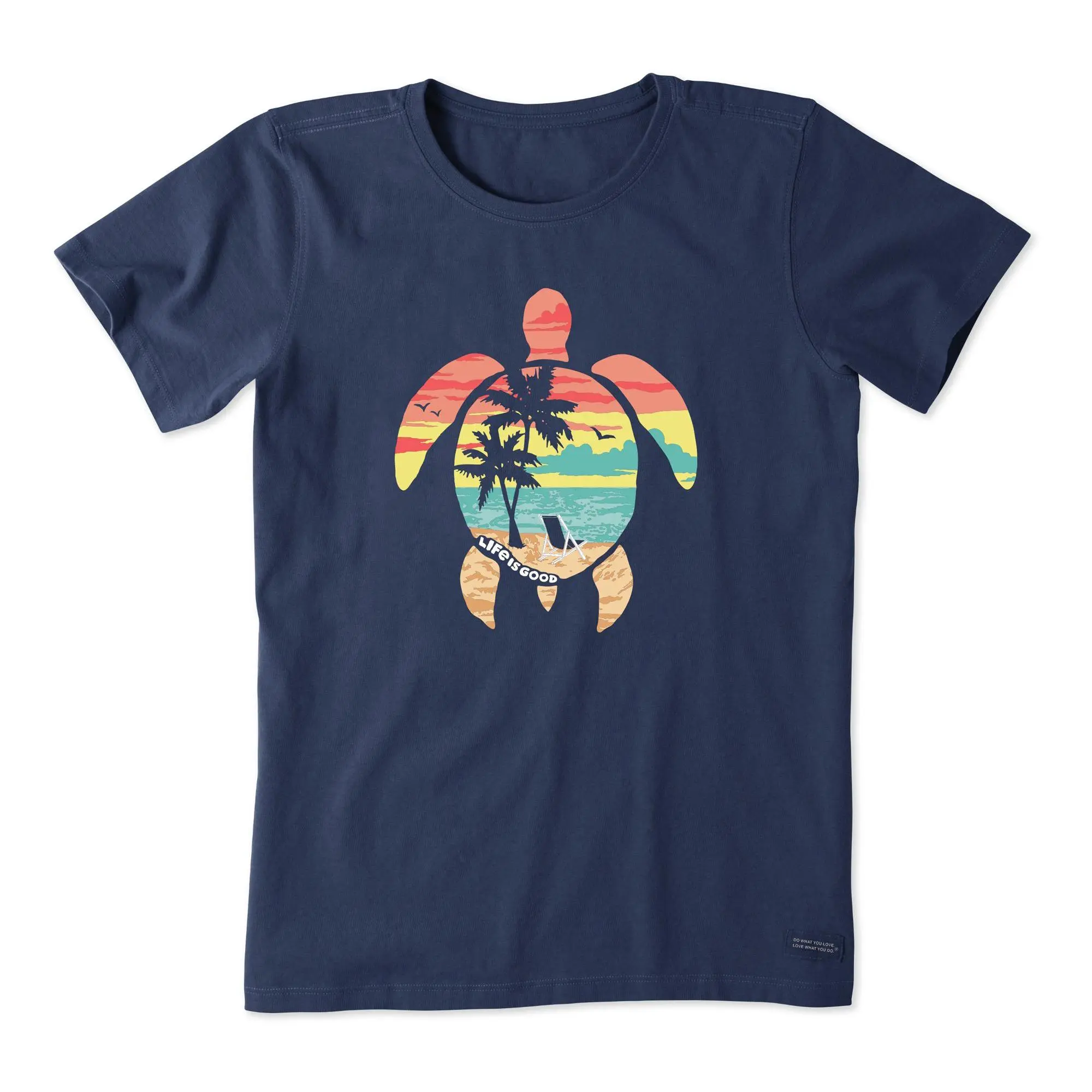 Life is Good Women's Scenic Turtle Crusher-LiteTee