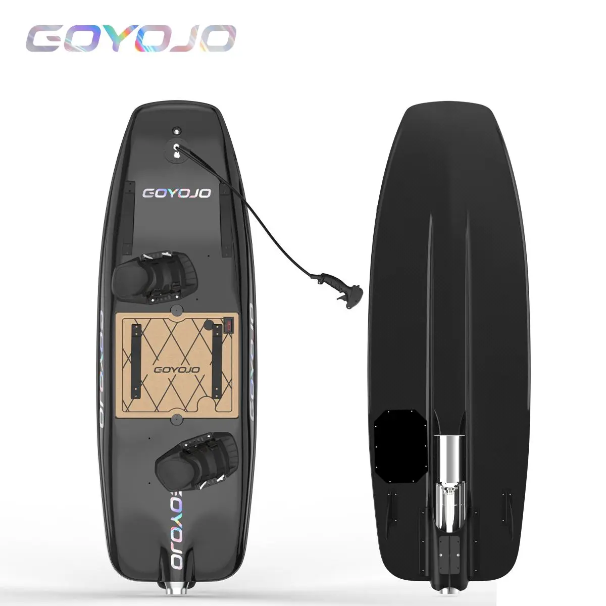 GOYOJO Real Carbon Fiber Electric Surfboard for Adults - 186cm Modern Design Jetboard, 10kW Motor, 75Ah Battery, Ultra-Light, High-Speed, 60Kg Capacity, Versatile Choice for Casual Surfing, Surfingmachine, Casual‑Race Ready