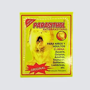 PARASITHOL Antiparasitario Original Saca-Lombrices (Worms&Parasites) Pumpkin Reinforced with Pepericin Extract  1 Sachet