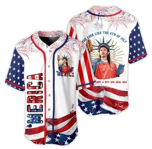 USA 250th Anniversary 1776-2026 Baseball Jersey, America 250 Statue of Liberty Print Shirt, Funny America USA jersey shirt, gift for man and women, men's wear Sport Clothing 4th of July