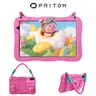 [Stock Up] PRITOM 10-in LCD Learning Tablet for Kids, Android 16 5-Core, 8GB RAM, 32GB ROM, Dual Cameras, WiFi6, 6000mAh Battery, Kid-Safe Silicone Protective Case, Animal Flash Cards, Educational Apps, Pink/Blue Toddler Gift