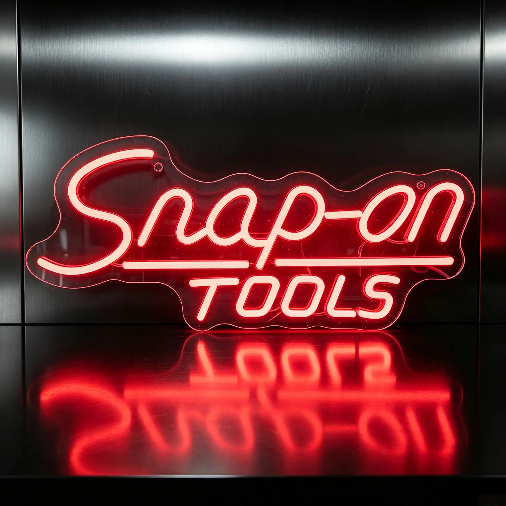Tools Neon Sign, Dimmable Shop Neon Light Sign Home Decor Wall Art Sign, 12.9 x 6.6 in, USB Powered for Garage Auto Repair Workshop Bar Beer Christmas Gifts