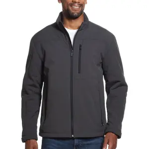 Men's Softshell Jacket – Wind & Water Resistant – Breathable, Lightweight Outdoor Coat