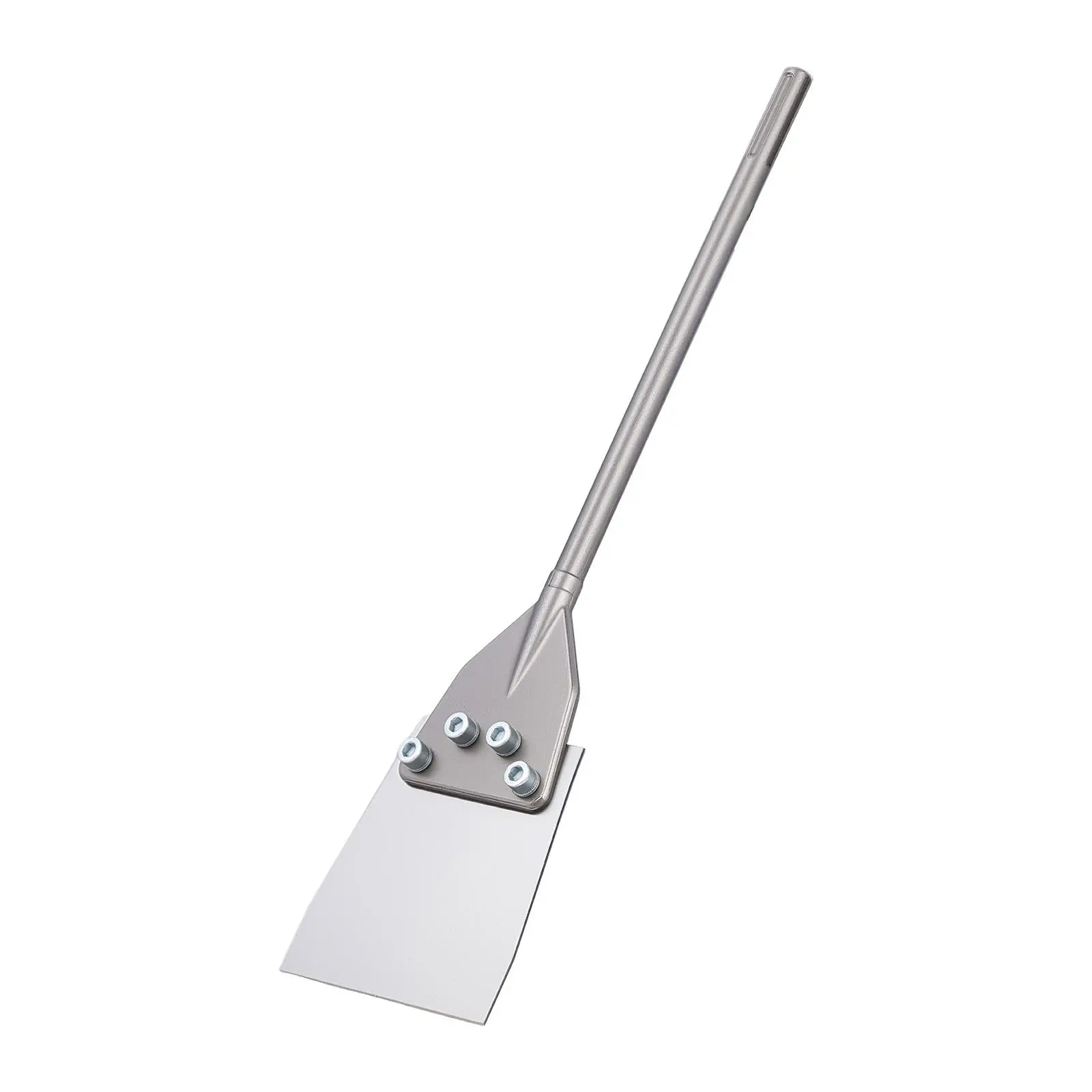 【Summerfinds】Heavy Duty SDS Max Floor Scraper with Quick Change Shank Mount, 23.6"x5.9" SDS Max Chisel Bit, 40Cr Alloy Steel Heat-Treated Tool for Tile Removal, Efficient Cutting Performance, Compatible with Rotary Hammers