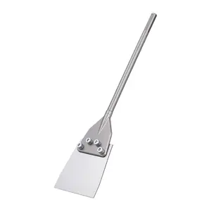 【Summervibes】VEVOR SDS Max Floor Scraper, 23.6" x 5.9" Chisel Bit with SDS Max Shank, Compatible with Rotary Hammers, Heat Treated 40Cr Alloy Steel, Sharp Edge for Removing Laminate Flooring, Tiles, and Mortar