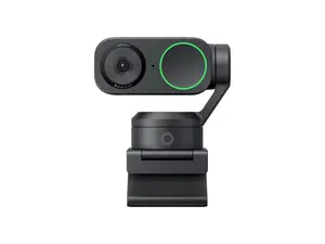 Insta360 Link 2 AI 4K Webcam - 30fps - 4X Digital Zoom - Auto Focus - Graphite Black  CINSABNB