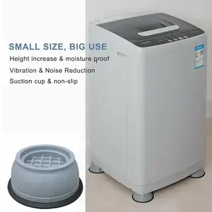 Anti Vibration Automatic Washing Machine Foot Pad, Shock & Noise Cancelling Feet Pad for Washer & Dryer Machine, Anti-Slip Washing Machine Feet, Large Appliance Parts & Accessories