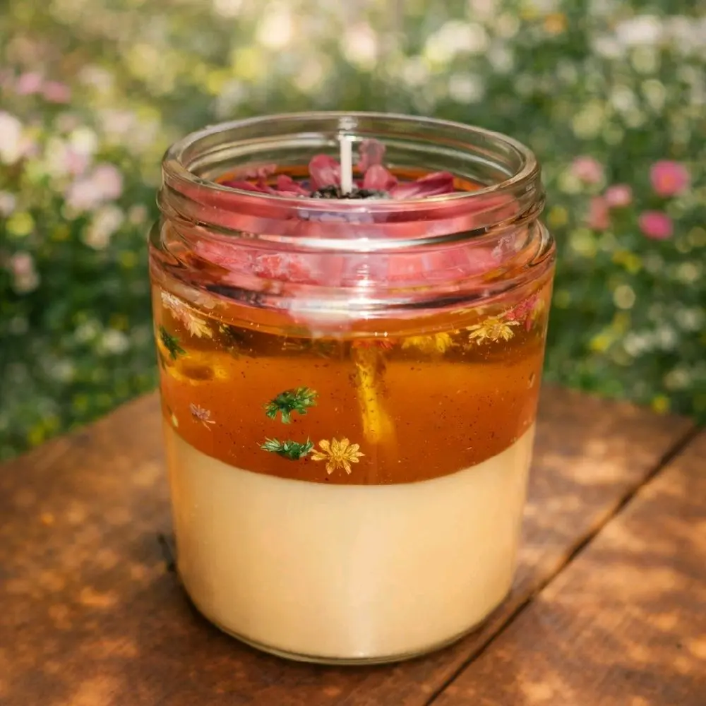 Sunflower Candle