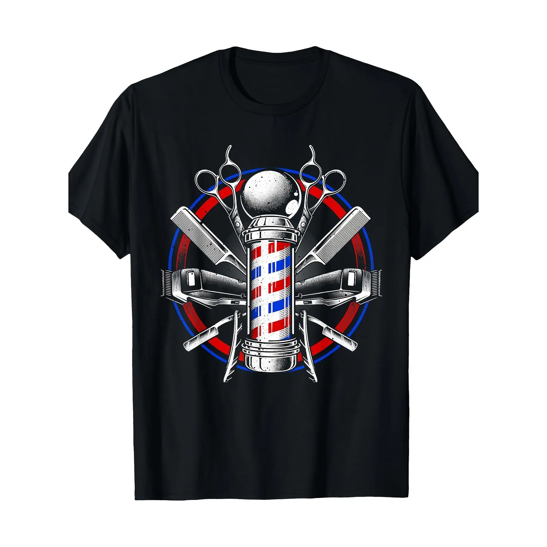 Men's Dragon Graphic T-shirt in 100% Cotton - Casual Holiday Top for Chinese New Year, Thanksgiving, Easter - Made in USA, Tshirt, Shortsleeve, Round Neck, Casual Fit, Cold Wash