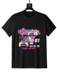 Sanrio Hello Kitty Short Sleeve Tee - Iconic Design for Casual Wear, Comfortable & Stylish, Perfect for Everyday Outfits