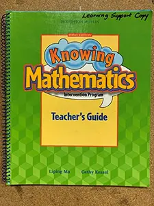 USED-Houghton Mifflin Knowing Math: Knowing Math Teach Ed Level 6 2003 by Cathy Kessel Liping Ma (Unknown)
