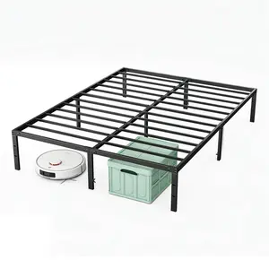 Heavy Duty Bed Frame, 12 Inch Metal Platform Bed Frame with Enhanced Stability, Sturdy Steel Frame Noise-Free, Under-Bed Storage, No Box Spring Needed, Easy Assembly