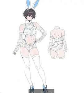 Velombrance From Koruraclub Cosplay Cute Bunny Ear Knitwear AS06