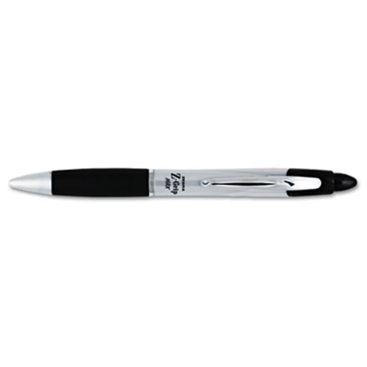 Zebra 22410 Z-Grip MAX Retractable Ballpoint Pen - Black Ink, Medium Point, Rubber Grip, Extra-Large Wide Barrel, 144-Count Office Writing Supply for Enhanced Control, No More Caps