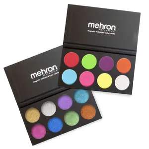 Paradise FX Palettes - Metallic & Neon Shades - Face and Body Paint Professional Face