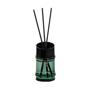 SONG CHAO Bamboo Reed Diffuser - Long Lasting Fragrance for Home & Office, Misty Forest Scent, 50ml